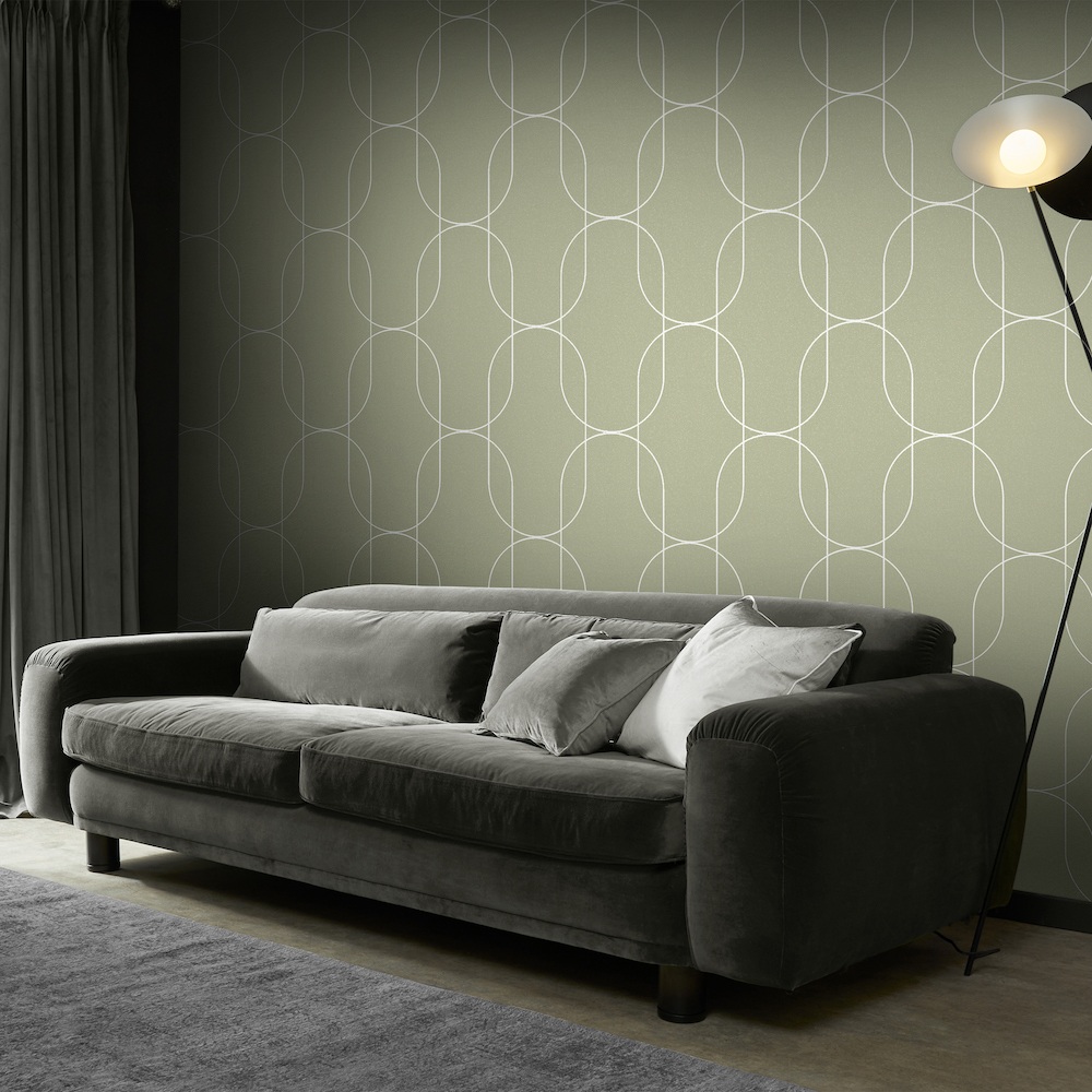 Graham & Brown Palais Sage Wallpaper